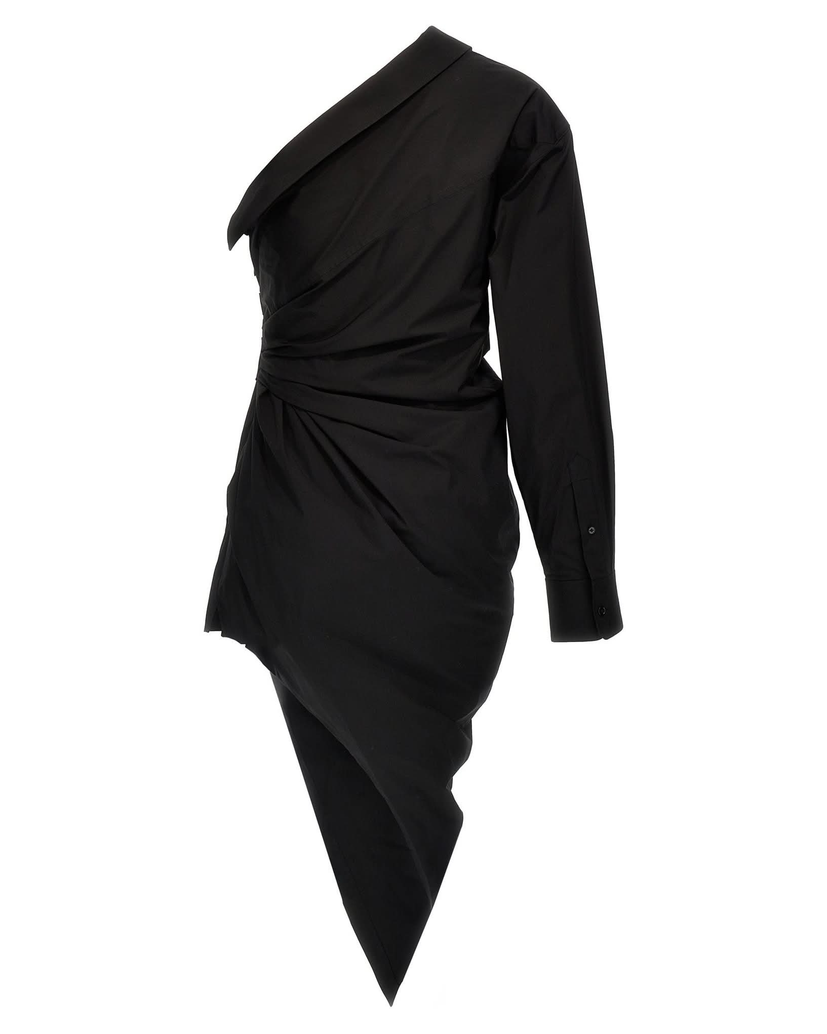 Alexander Wang Asymmetrical Shirt Dress Glam Steals