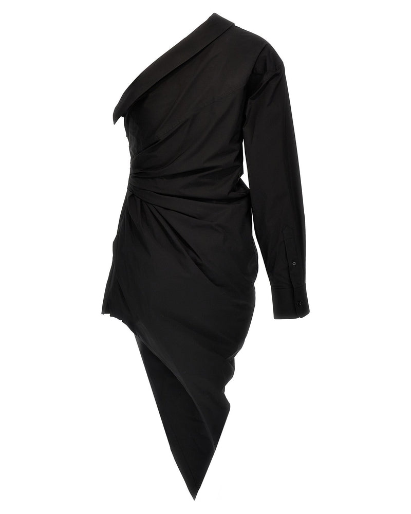 Alexander Wang Asymmetrical Shirt Dress Glam Steals