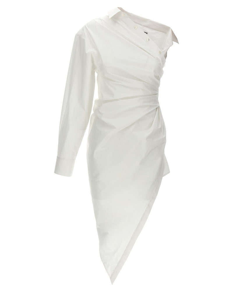 Alexander Wang Asymmetrical Shirt Dress Glam Steals