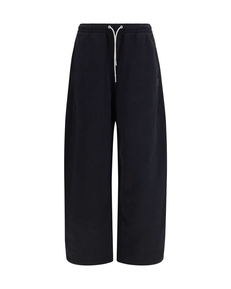 Alexander Wang Black Cotton Athletic Pant