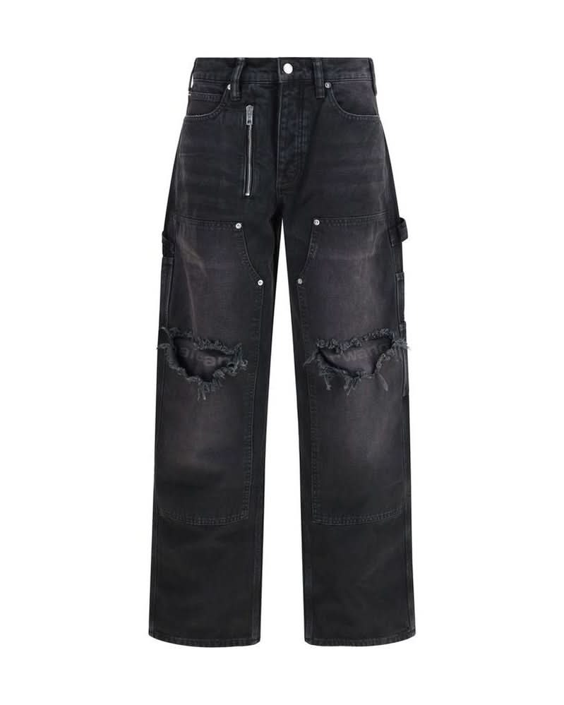 Alexander Wang Black Cotton Cargo Pant Glam Steals