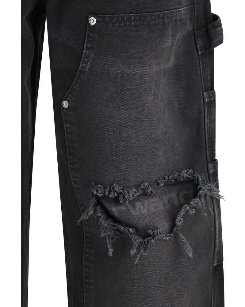 Alexander Wang Black Cotton Cargo Pant Glam Steals