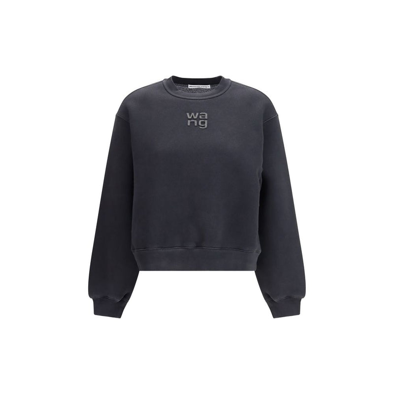Alexander Wang Black Cotton Sweatshirt Glam Steals
