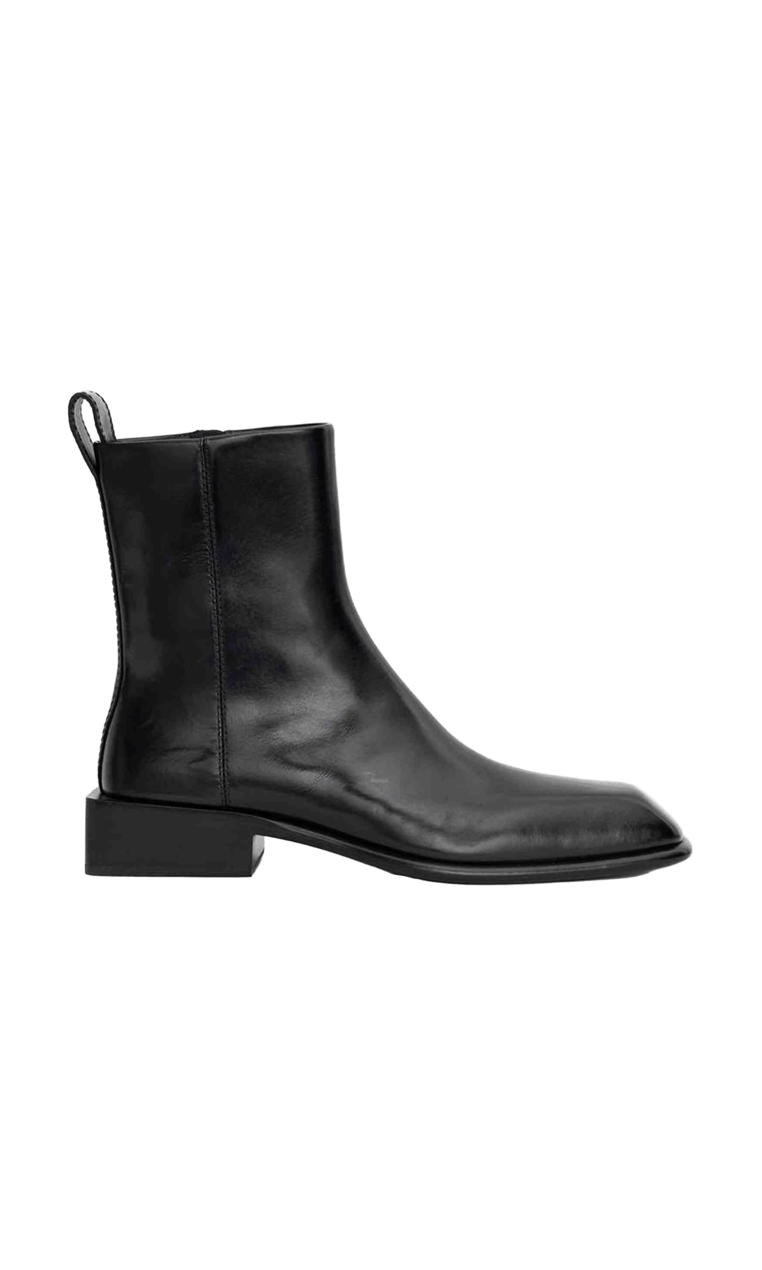 Alexander Wang Black Leather Boots Glam Steals