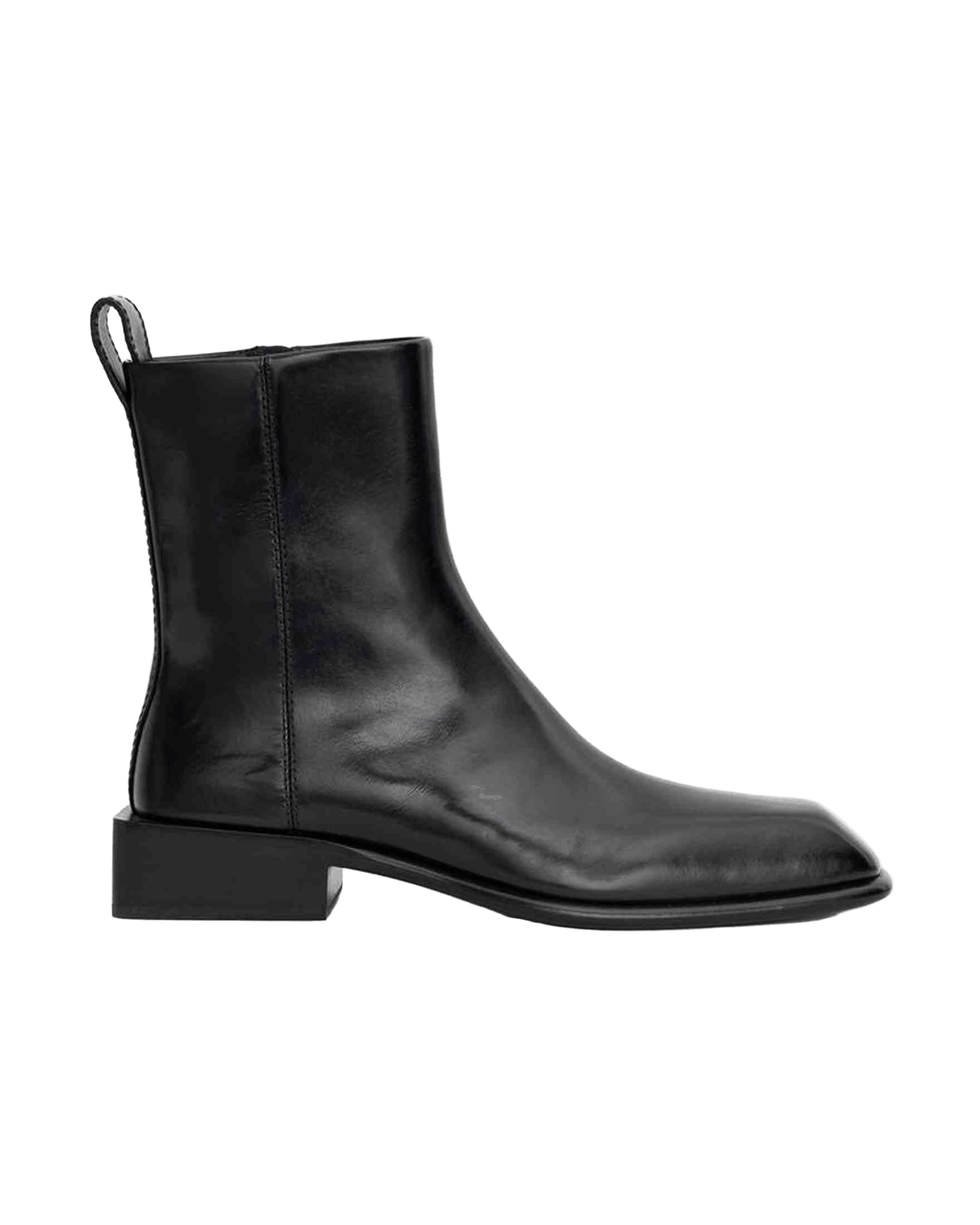 Alexander Wang Black Leather Boots Glam Steals