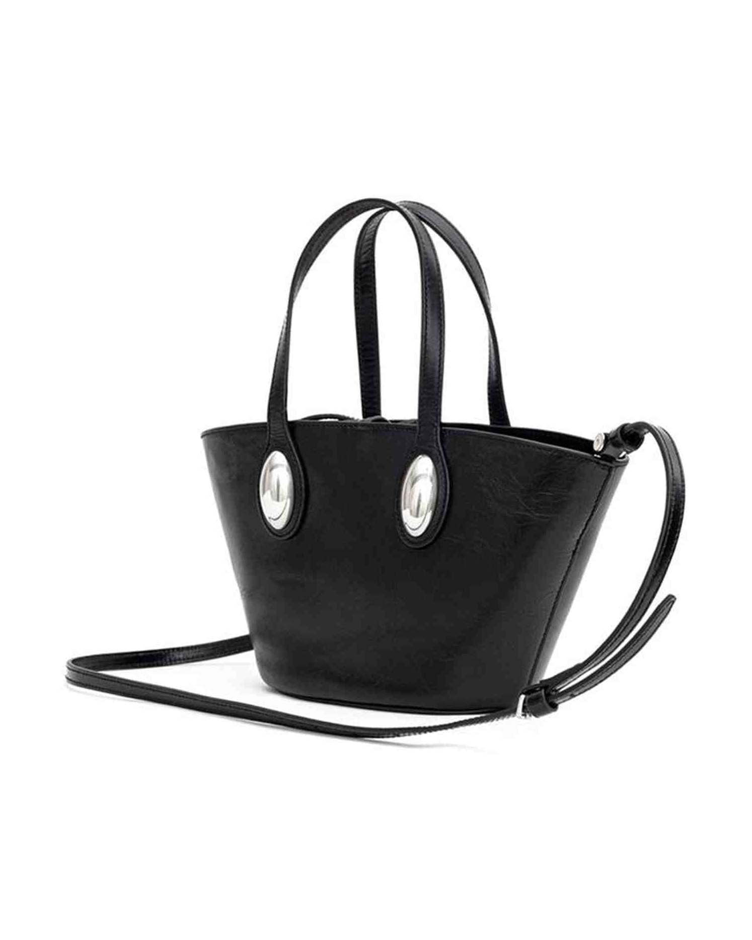 Alexander Wang Black Leather Shoulder Bag Glam Steals