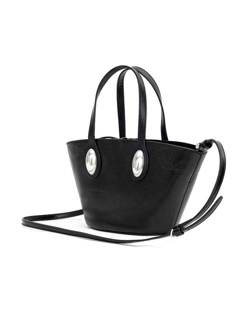 Alexander Wang Black Leather Shoulder Bag Glam Steals