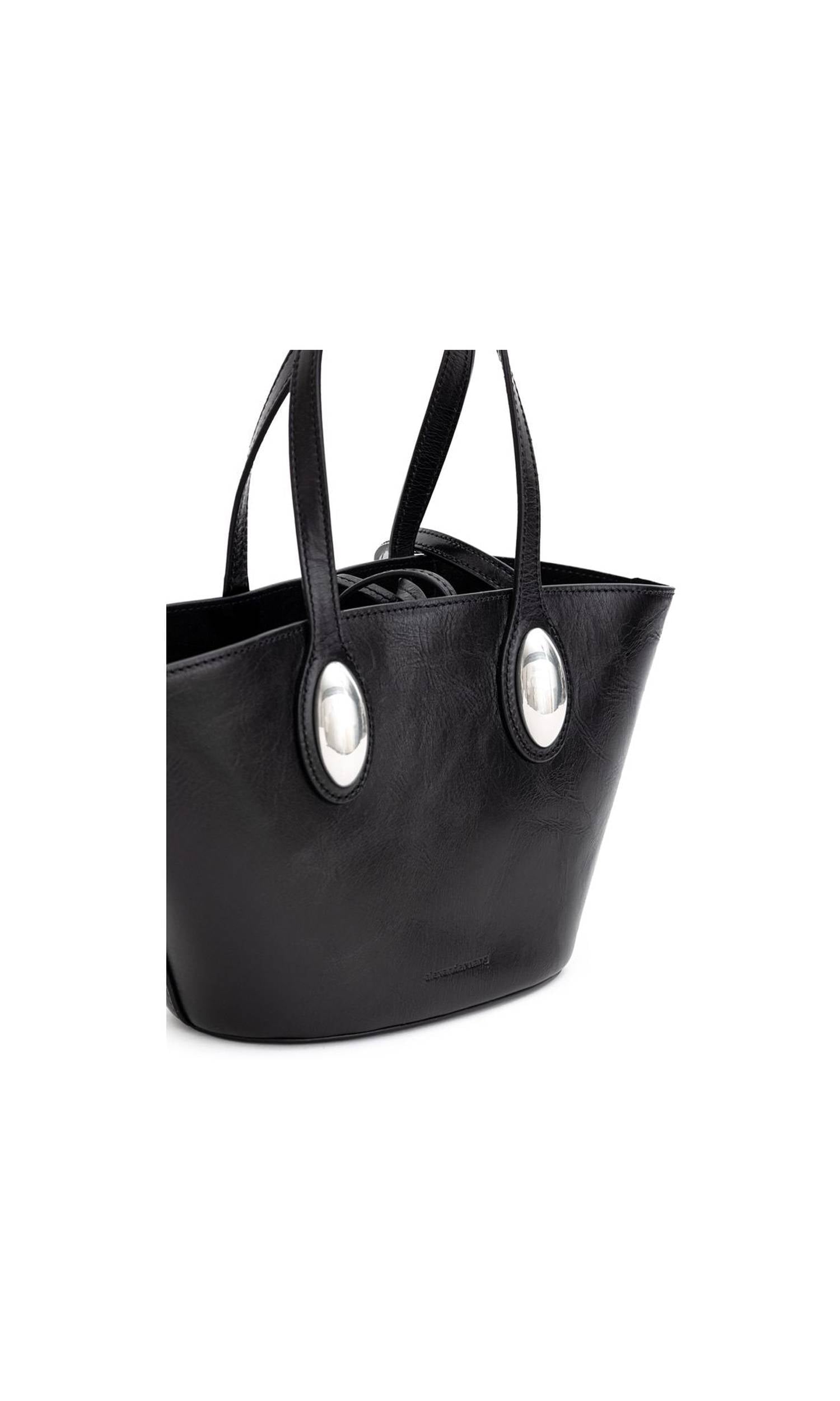 Alexander Wang Black Leather Shoulder Bag Glam Steals
