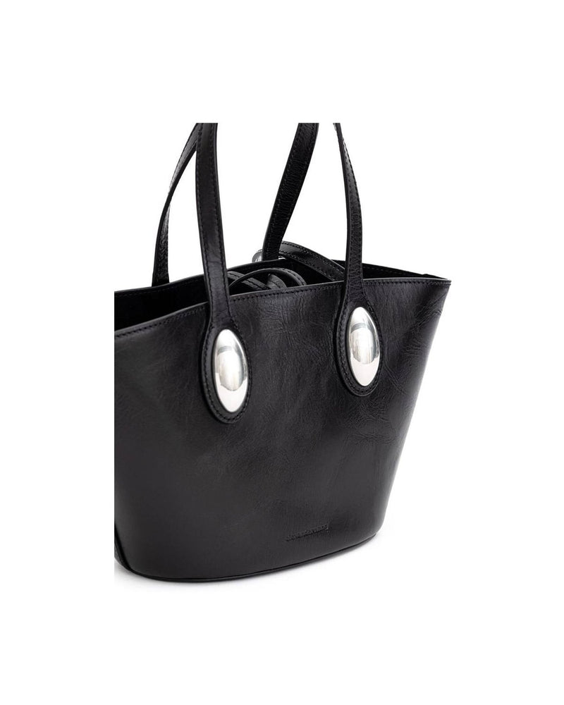 Alexander Wang Black Leather Shoulder Bag Glam Steals