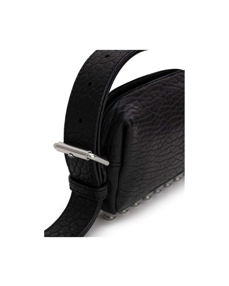 Alexander Wang Black Leather Shoulder Bag Glam Steals