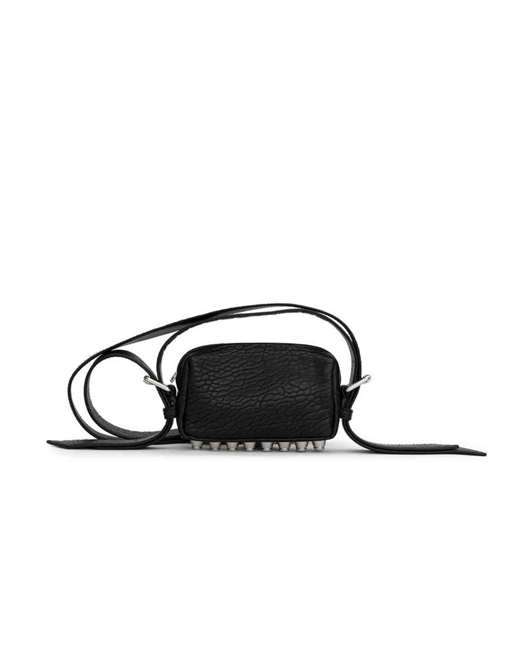 Alexander Wang Black Leather Shoulder Bag Glam Steals