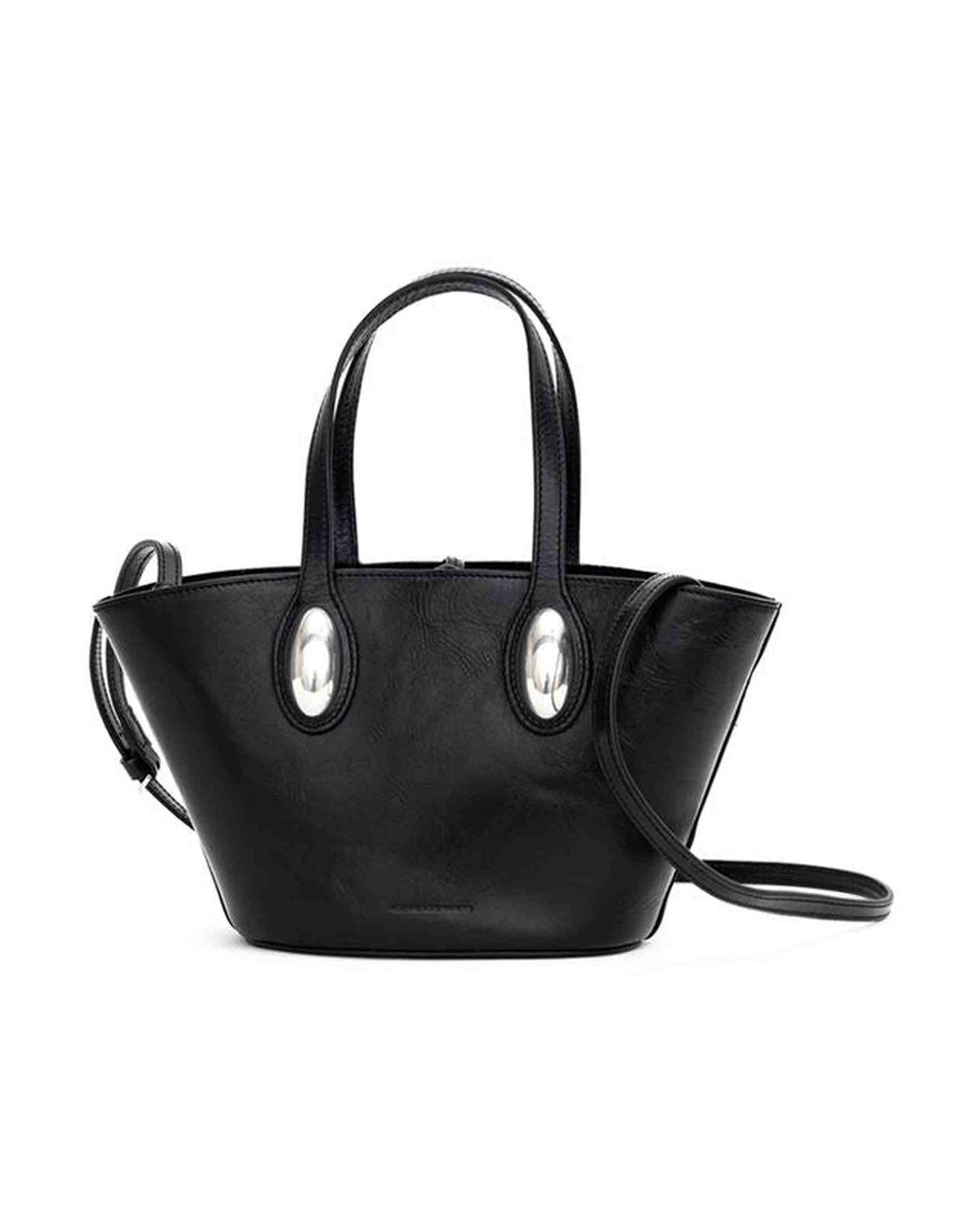 Alexander Wang Black Leather Shoulder Bag Glam Steals