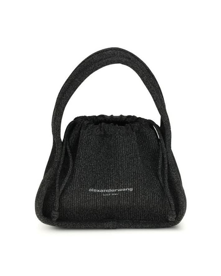 Alexander Wang Black Polyester Shoulder Bag Shoulder Bags