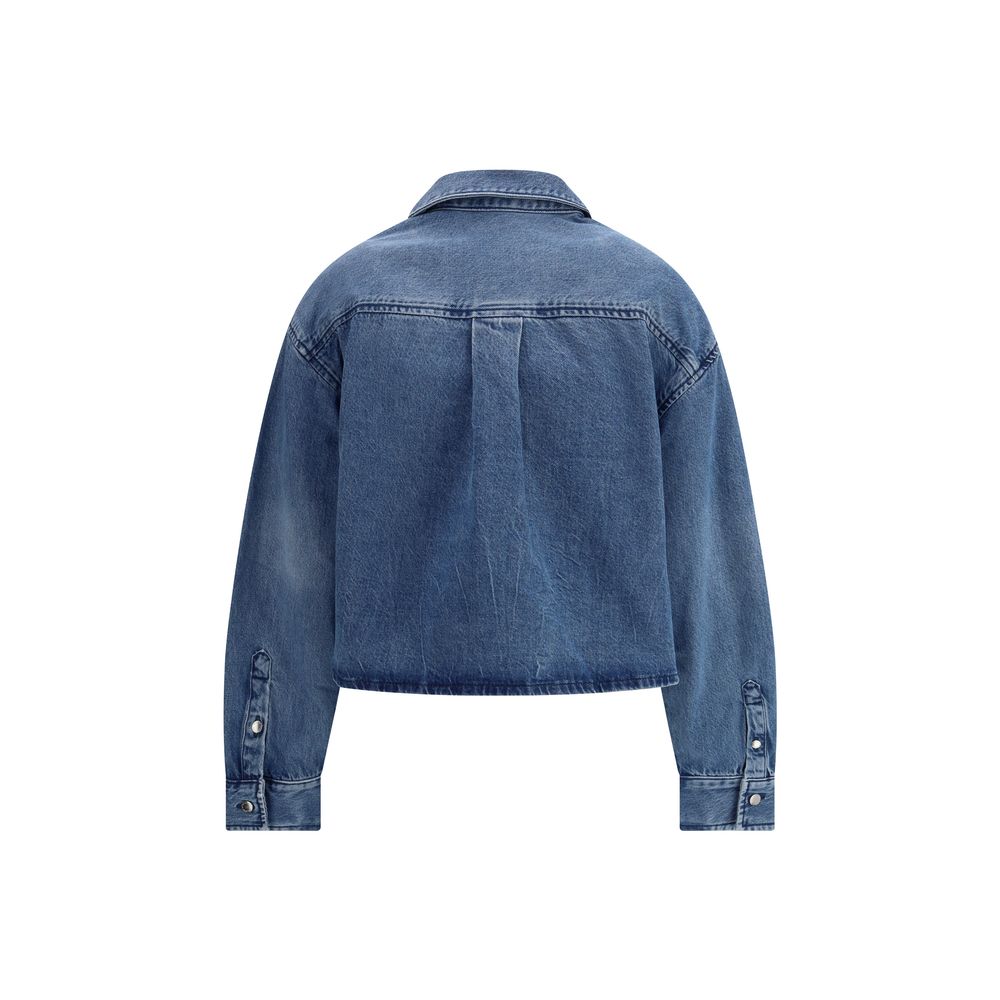 Alexander Wang Blue Denim Shirt Glam Steals