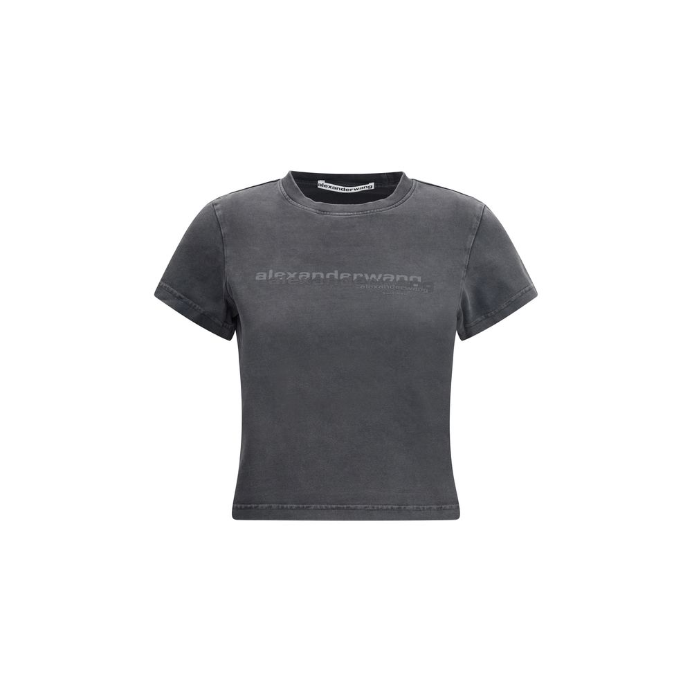 Alexander Wang Cropped T-Shirt Glam Steals