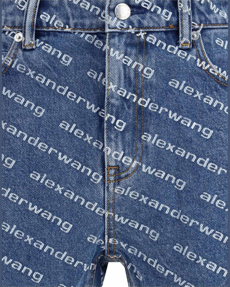 Alexander Wang Denim Bite Shorts Glam Steals