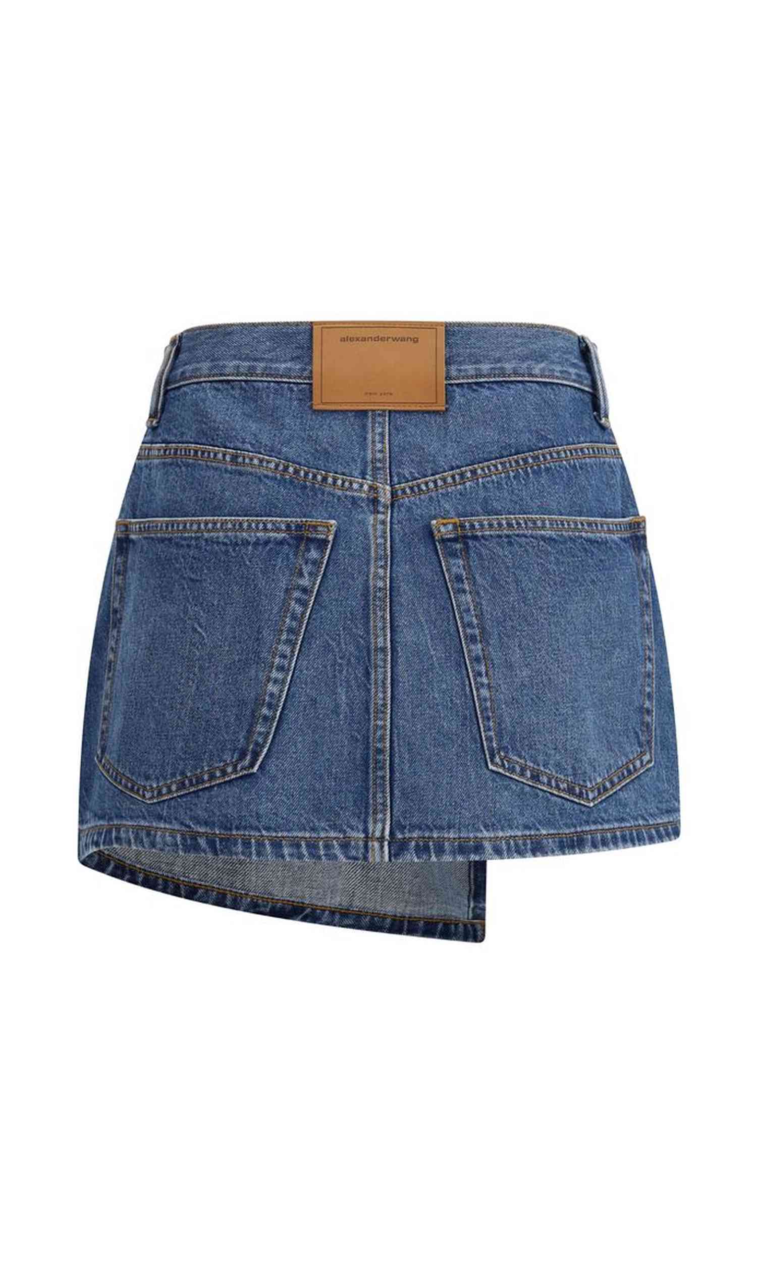 Alexander Wang Denim Miniskirt Glam Steals