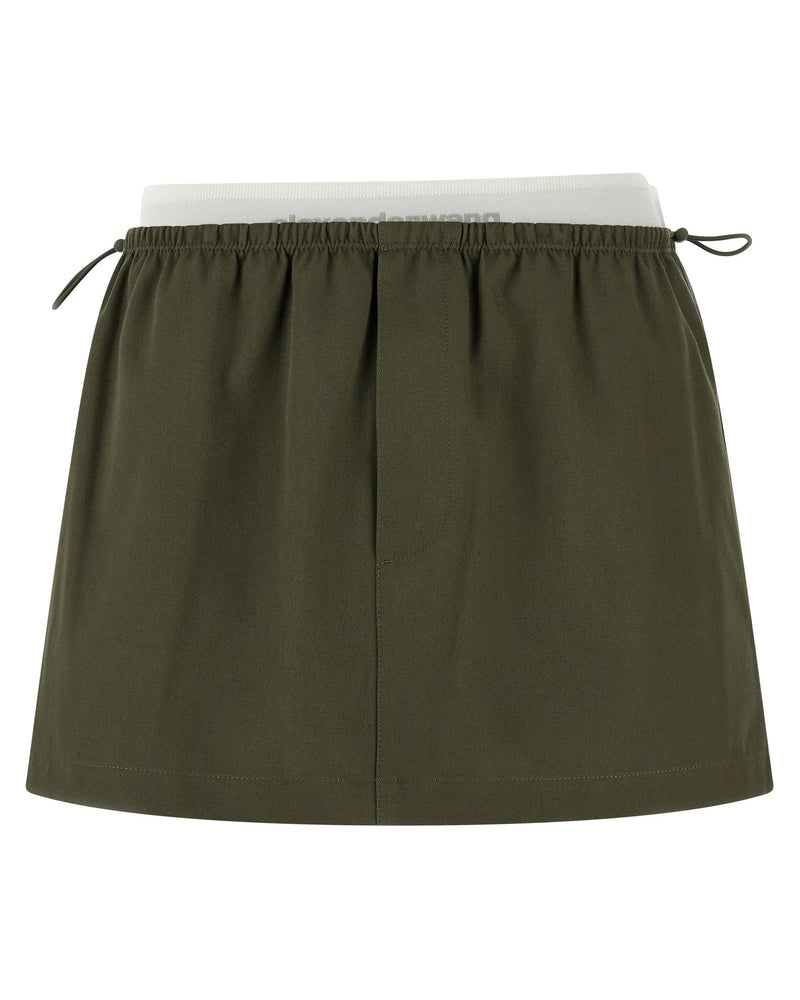 Alexander Wang Double Layer Waist Skirt Glam Steals