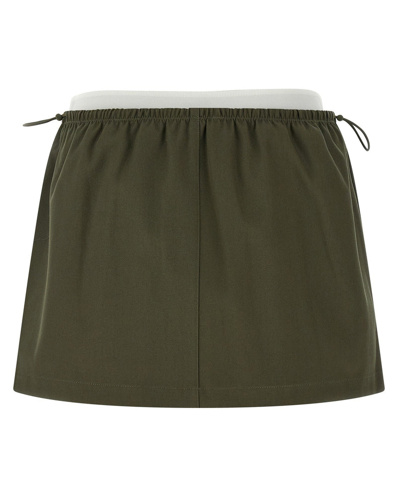 Alexander Wang Double Layer Waist Skirt Glam Steals