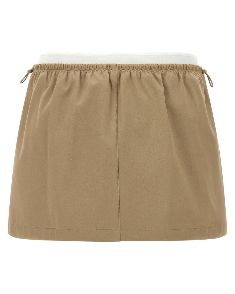 Alexander Wang Double Layer Waist Skirt Glam Steals