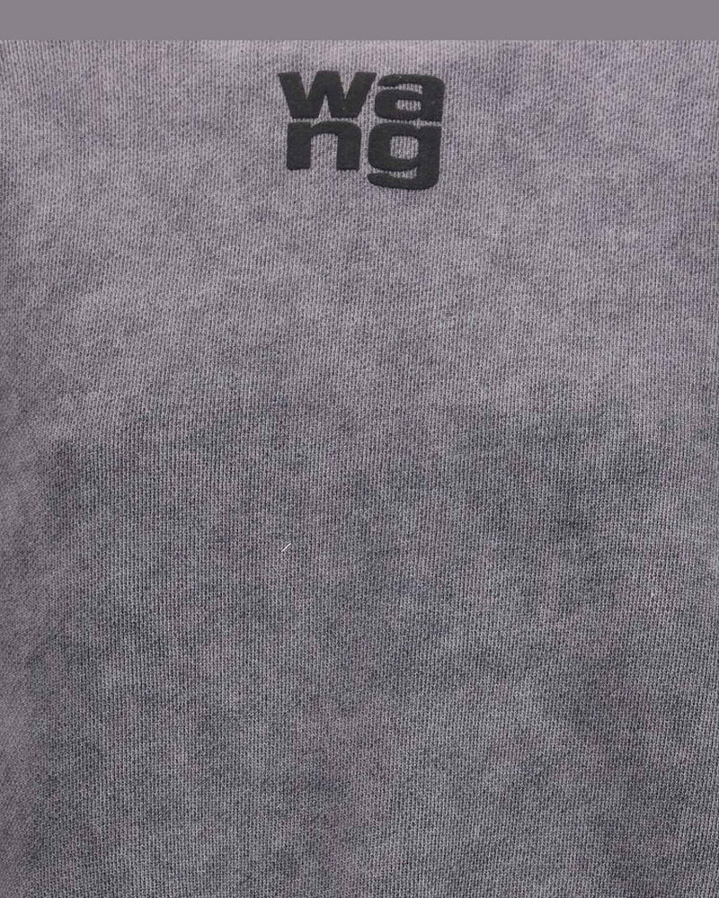 Alexander Wang Embossed Logo Crewneck Sweat-shirt Glam Steals