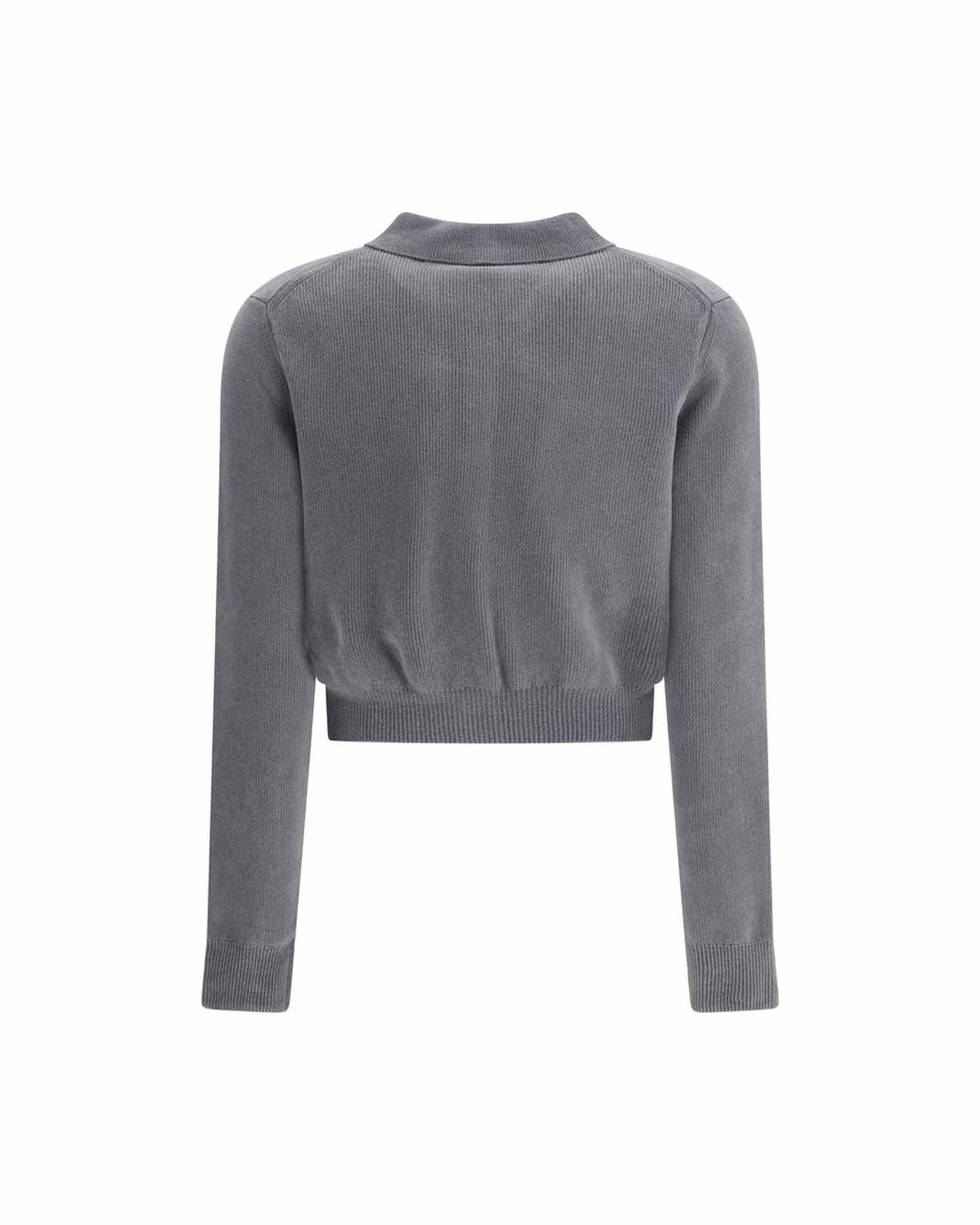 Alexander Wang Polo Cardigan Crop Glam Steals