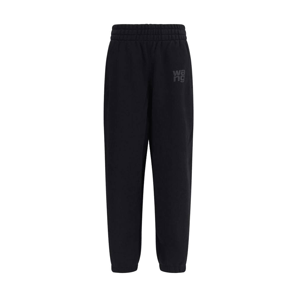 Alexander Wang Puff-Print Logo Sweatpants