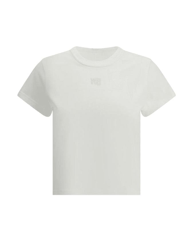 Alexander Wang White Cotton T-Shirts Glam Steals