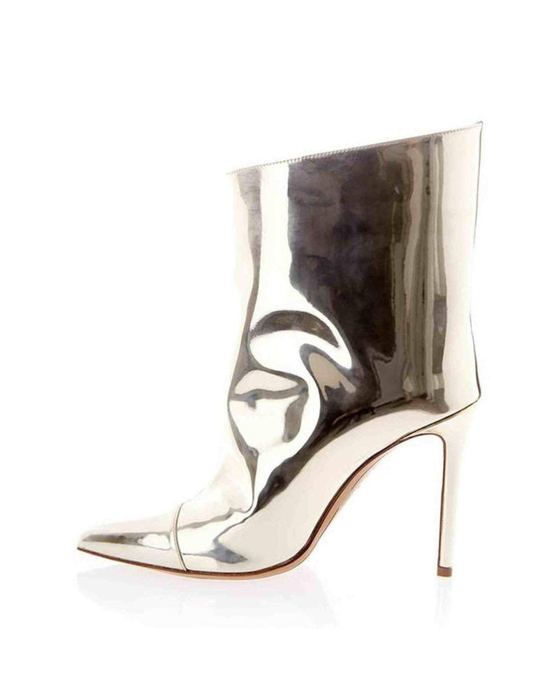 Alexandre Vauthier Leather Patent Multicolor Boot Glam Steals
