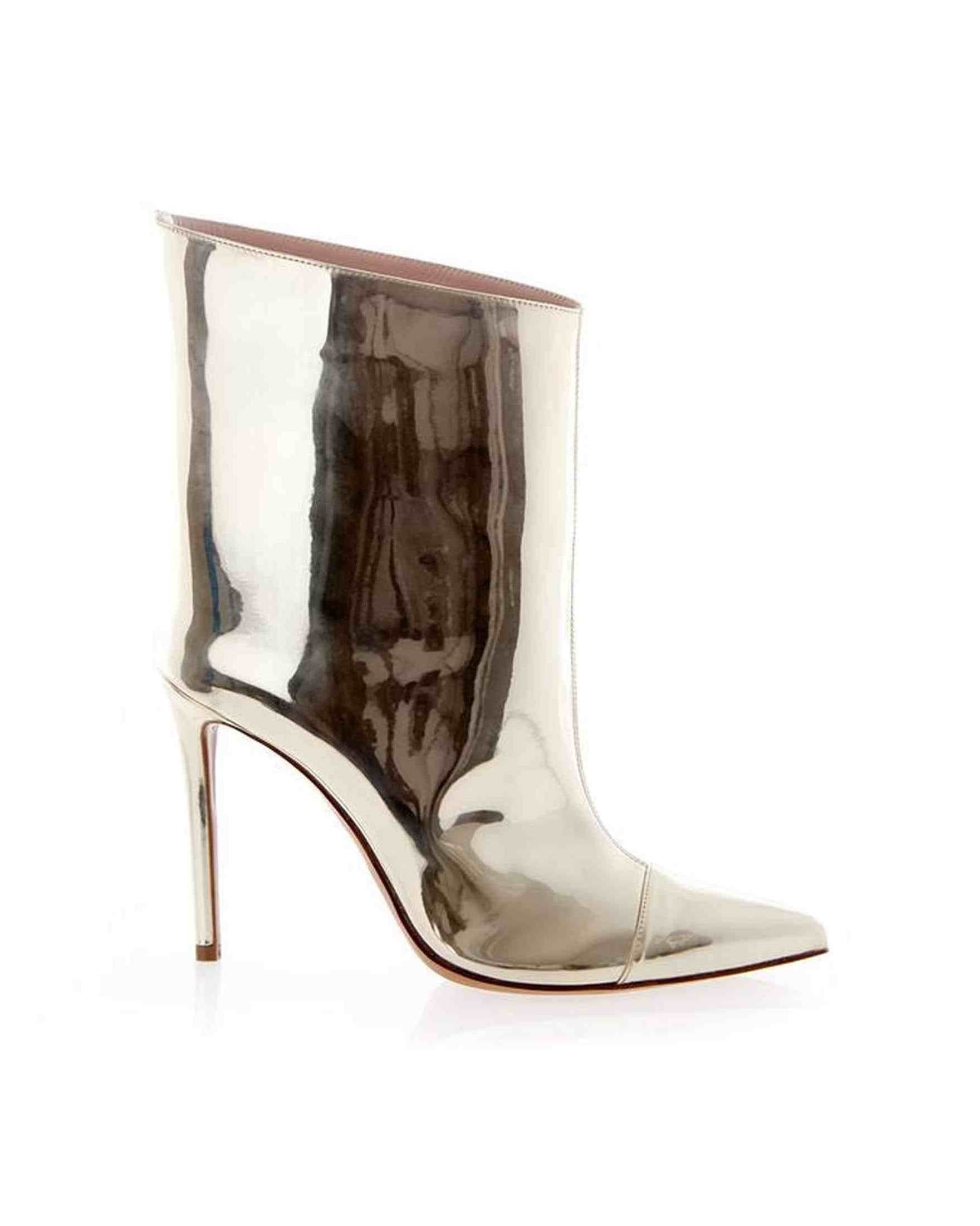 Alexandre Vauthier Leather Patent Multicolor Boot Glam Steals