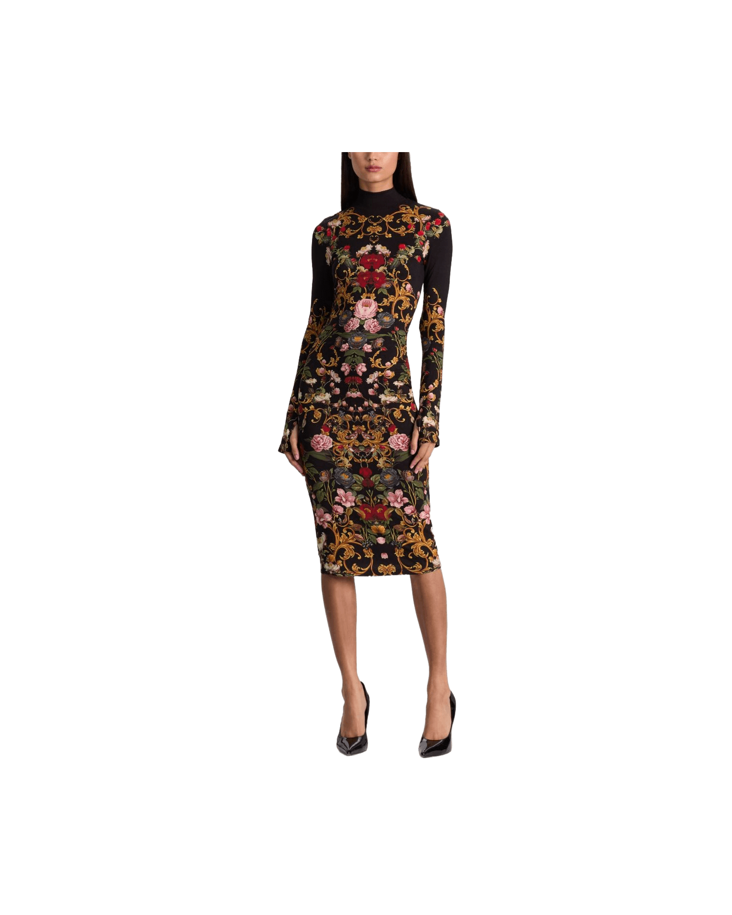 Alice + Olivia Black Dress Glam Steals
