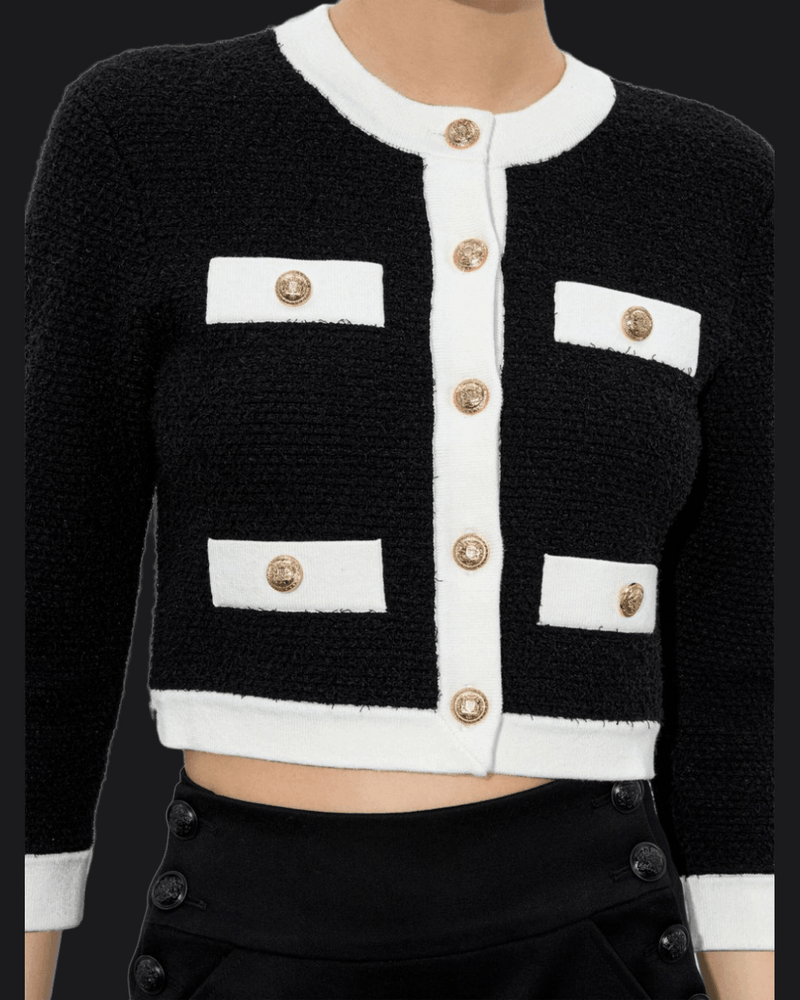 Alice + Olivia Black Jacket Glam Steals