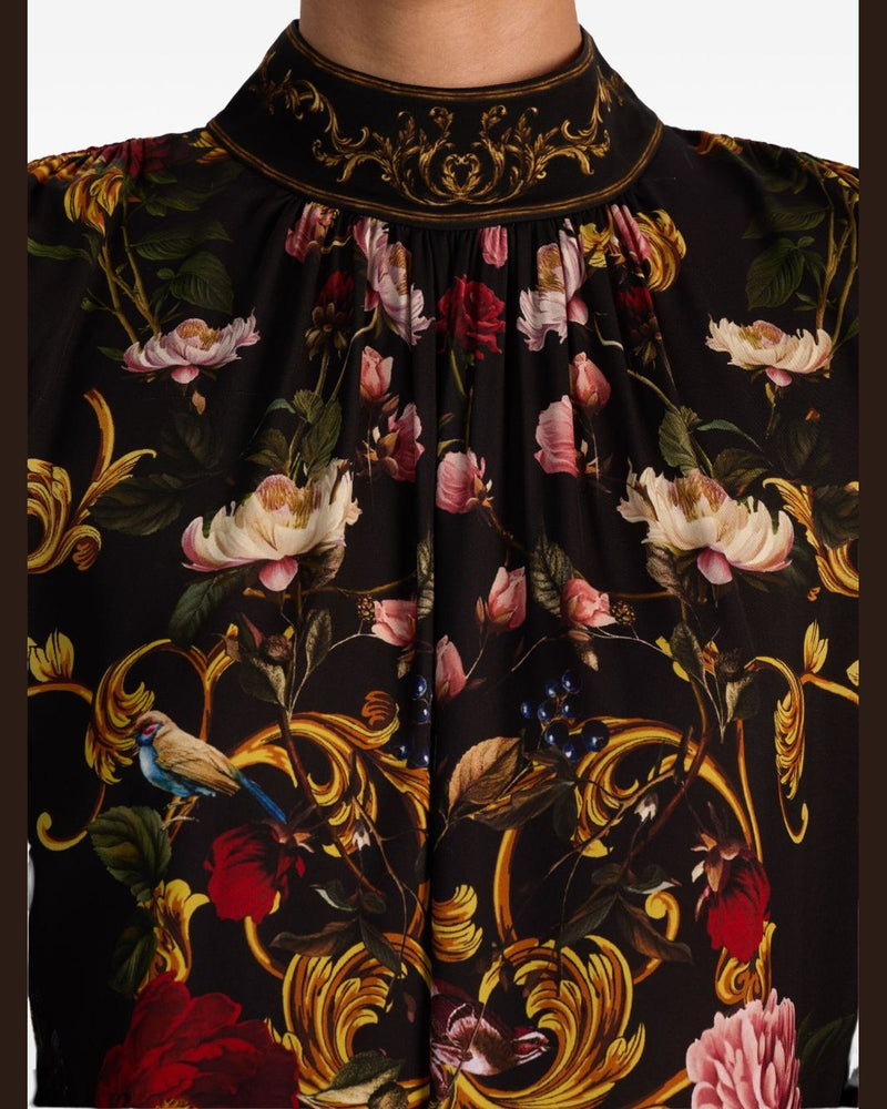 Alice + Olivia Black Shirt Glam Steals