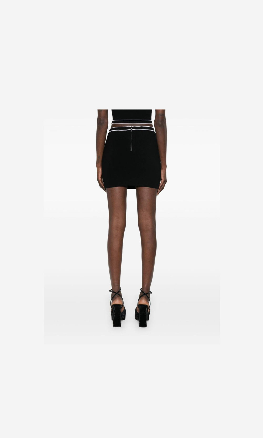 Alice + Olivia Black Skirt Glam Steals