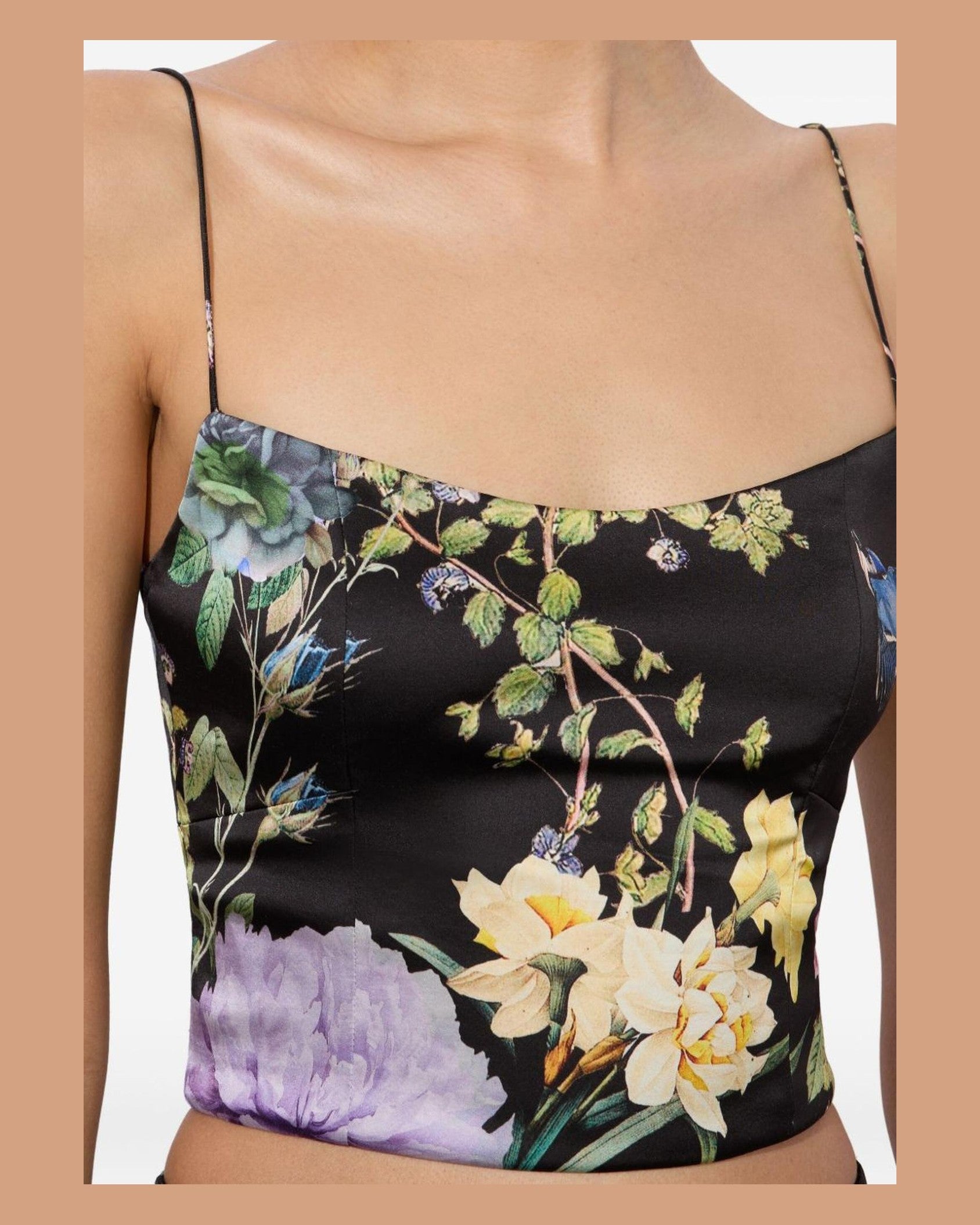 Alice + Olivia Black Top Glam Steals