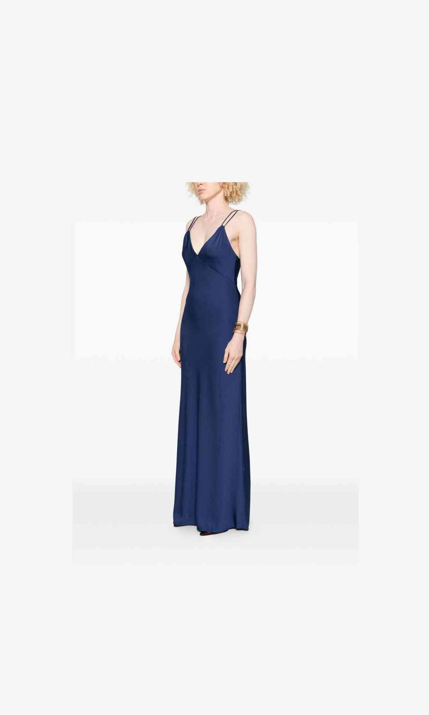 Alice + Olivia Blue Dress Glam Steals