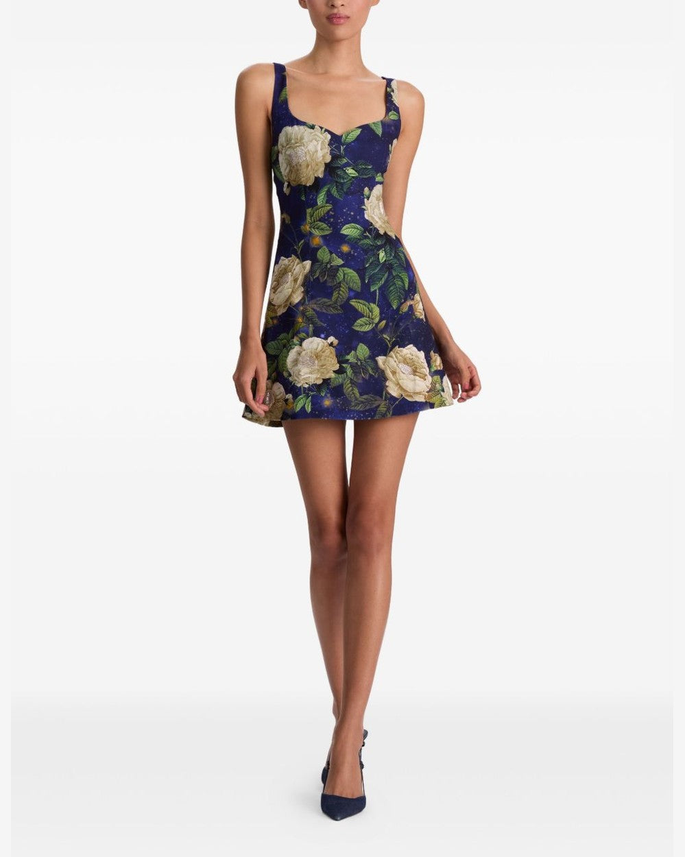 Alice + Olivia Blue Dress Glam Steals