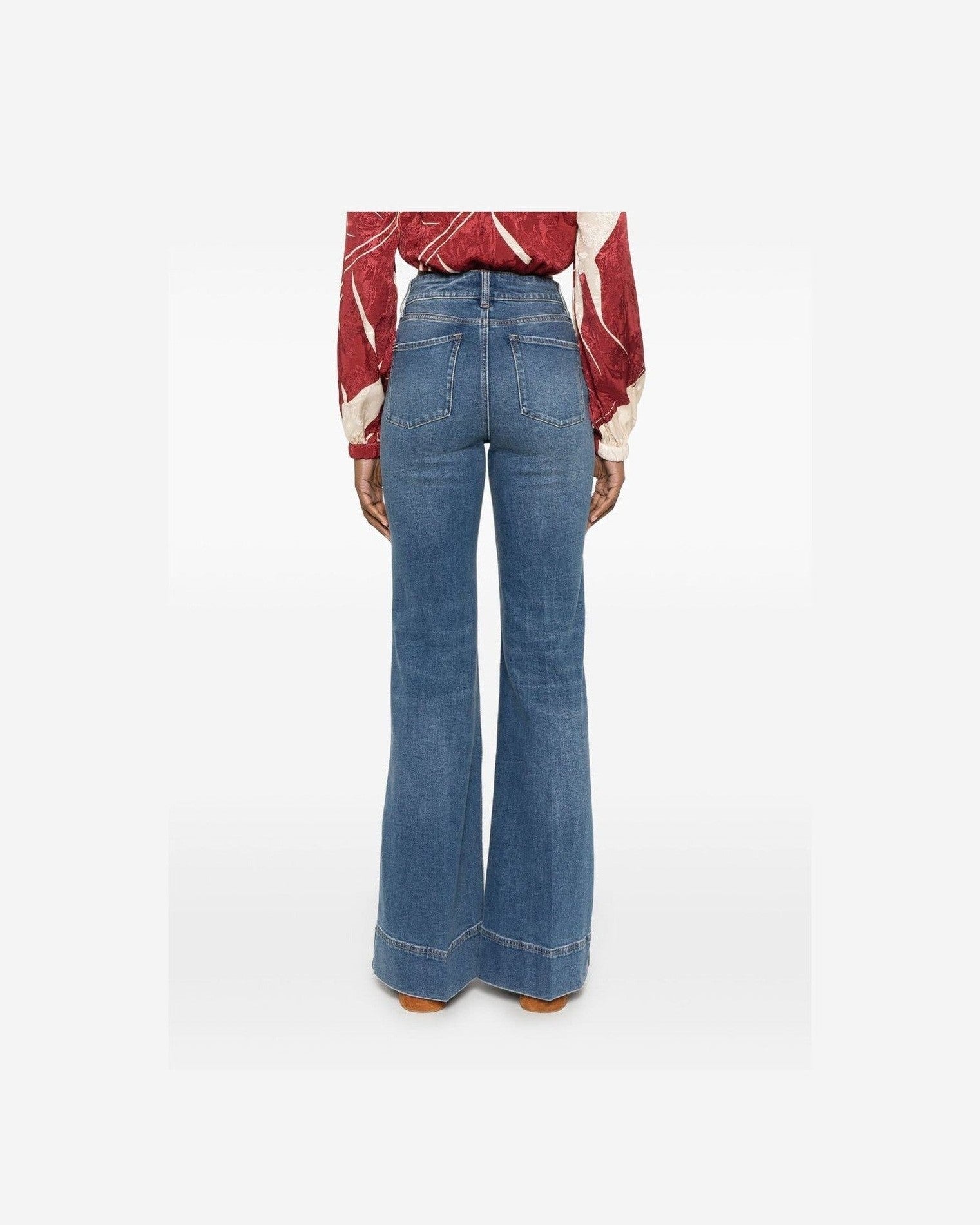 Alice + Olivia Blue Jeans Glam Steals