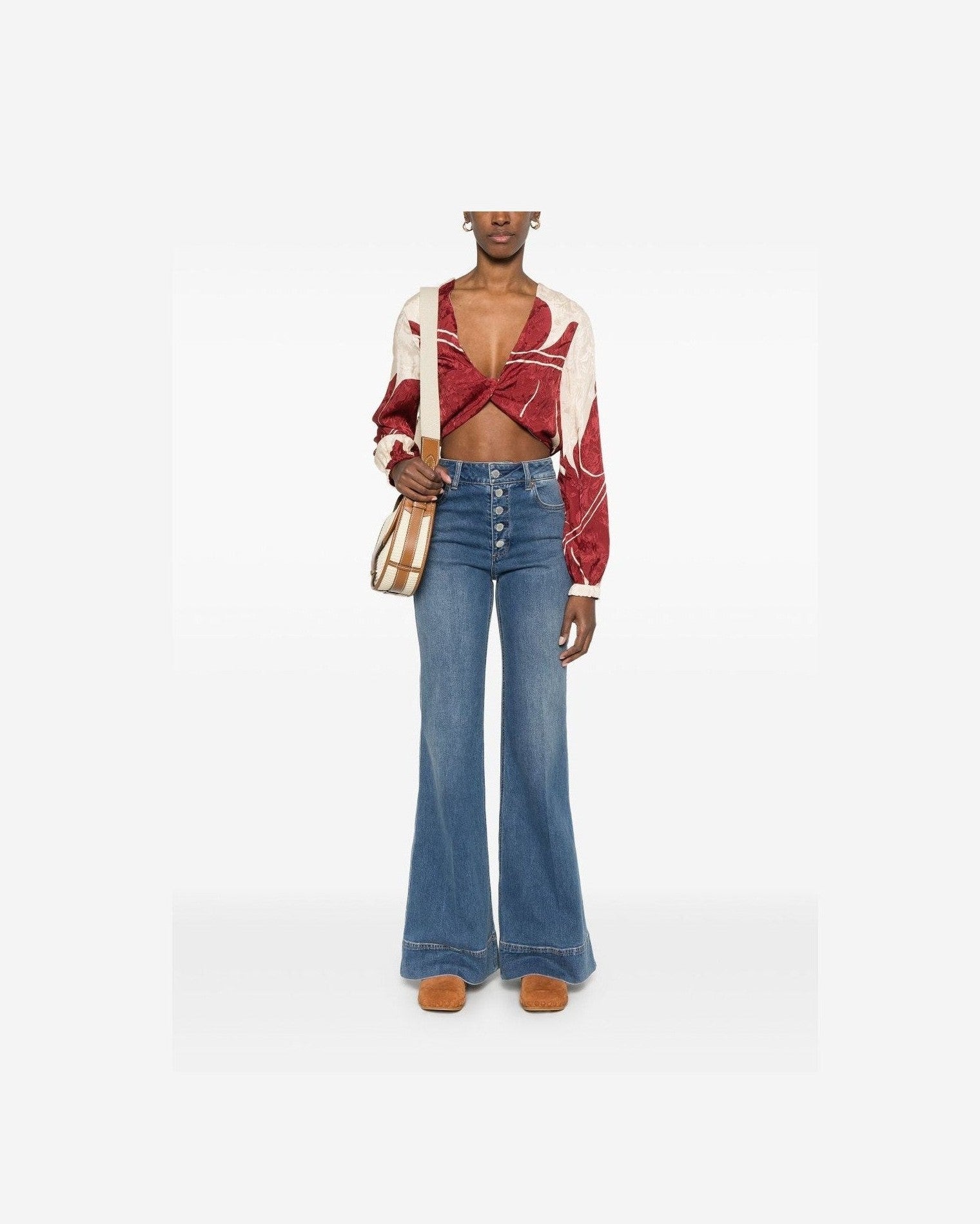 Alice + Olivia Blue Jeans Glam Steals