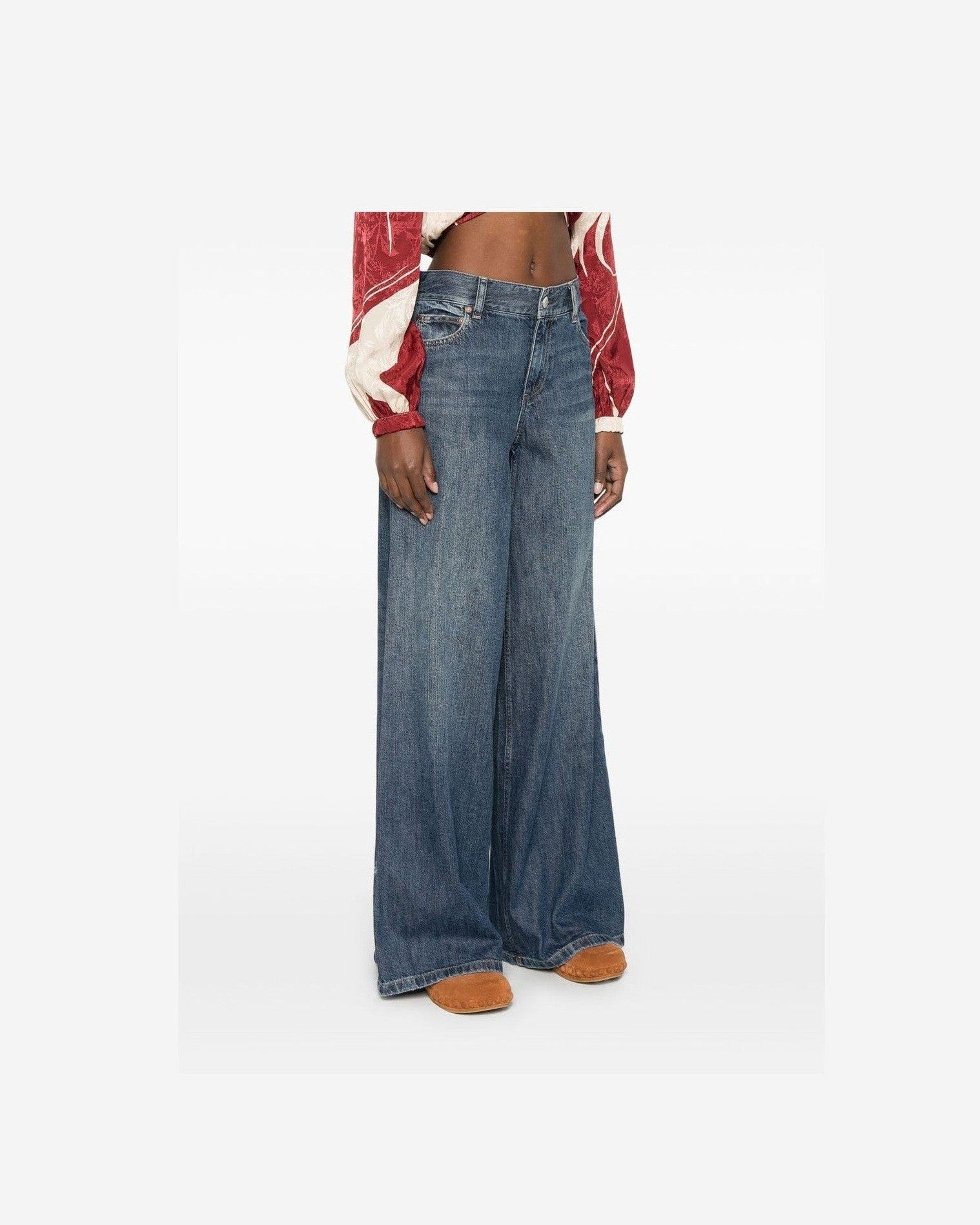 Alice + Olivia Blue Jeans Glam Steals