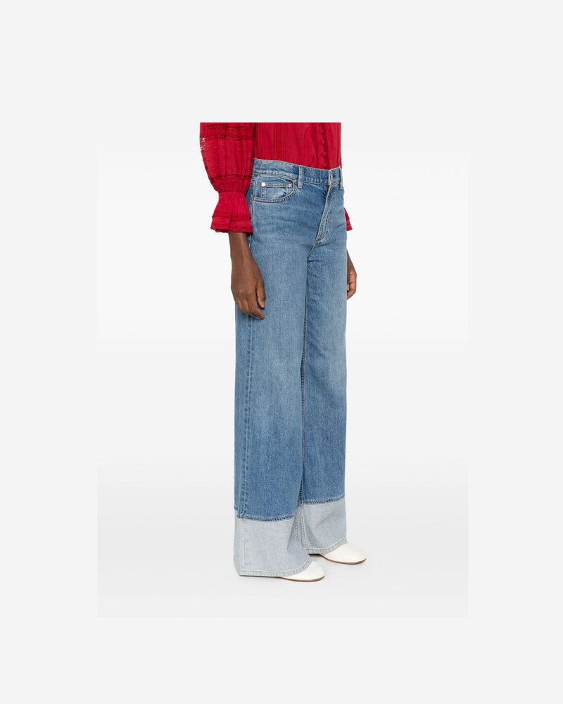 Alice + Olivia Clear Blue Jeans Glam Steals
