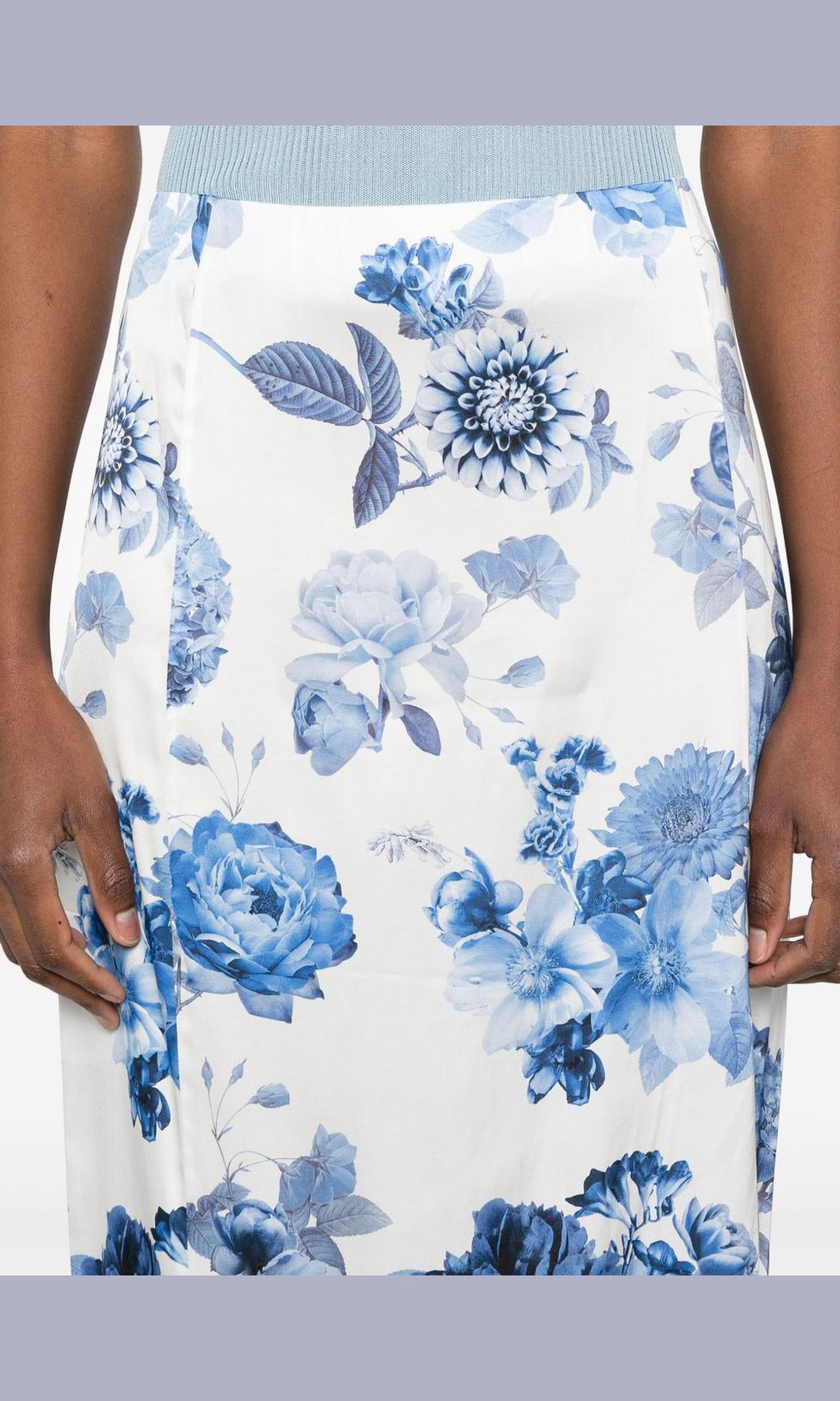 Alice + Olivia Clear Blue Skirt Glam Steals