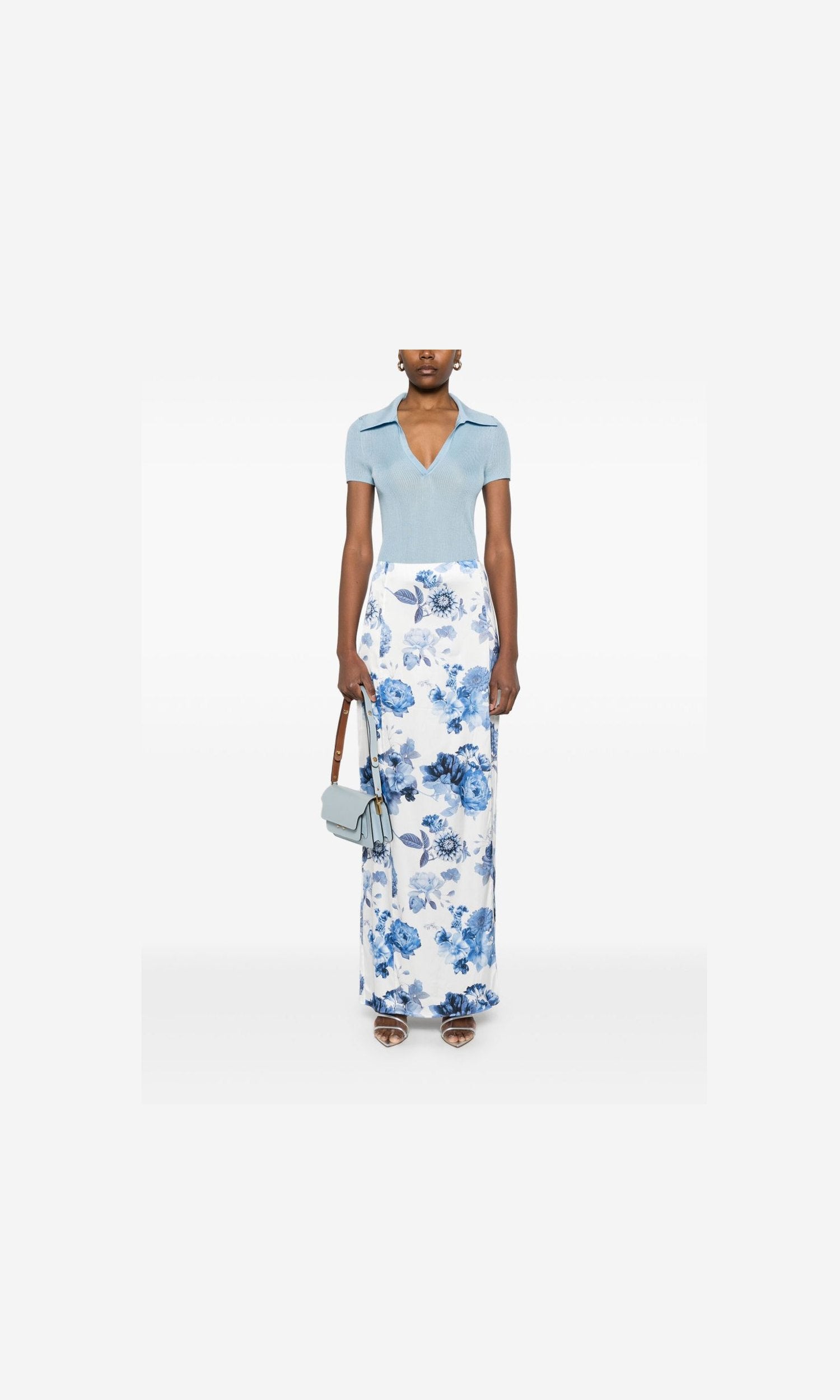 Alice + Olivia Clear Blue Skirt Glam Steals