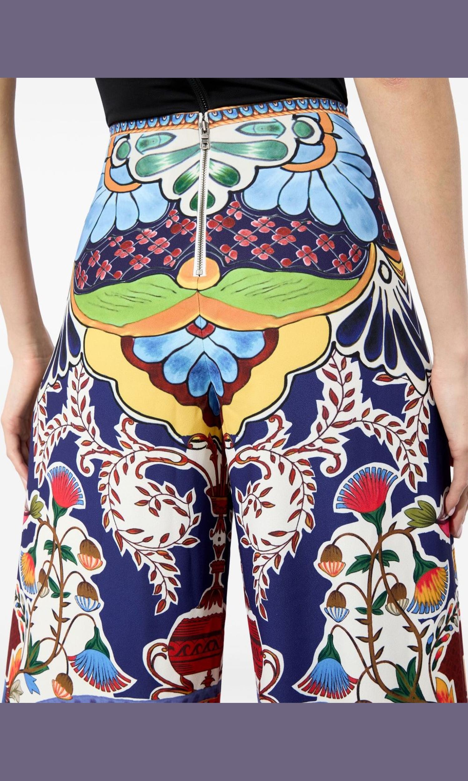 Alice + Olivia Printed Trouser Glam Steals