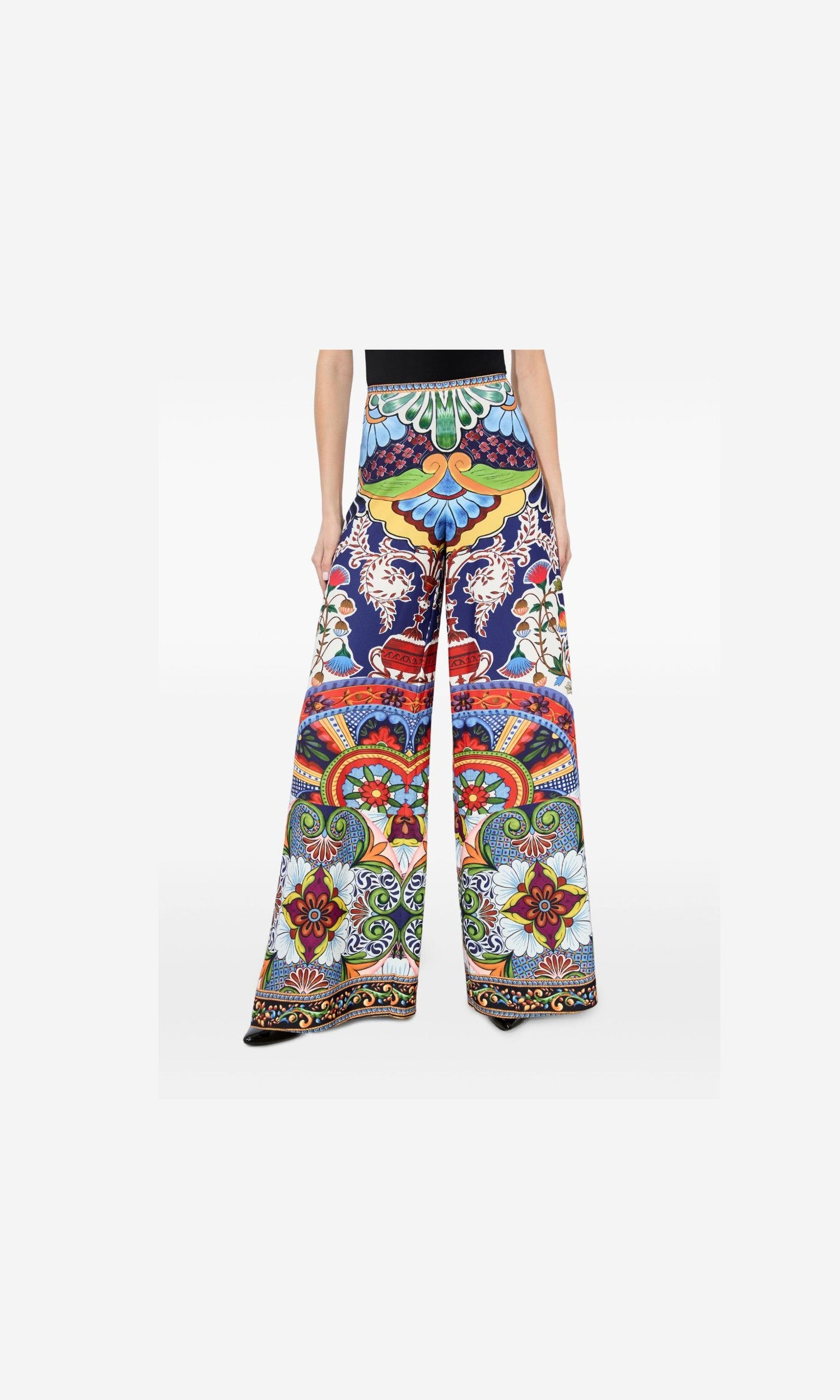 Alice + Olivia Printed Trouser Glam Steals