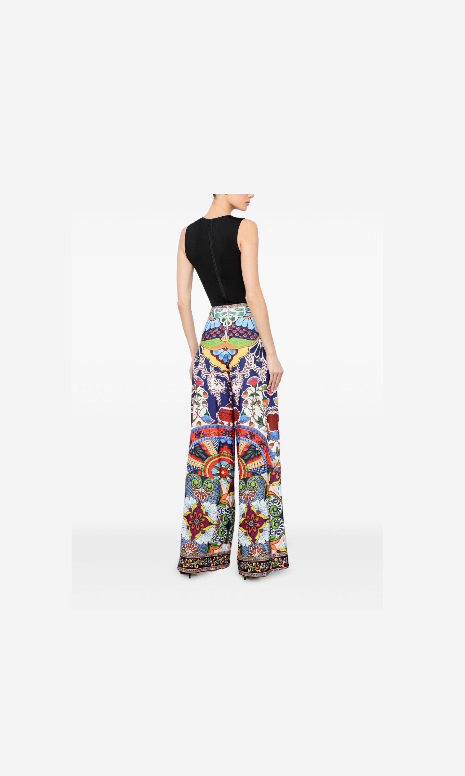 Alice + Olivia Printed Trouser Glam Steals