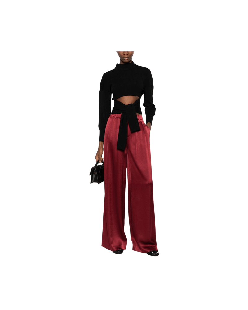 Alice + Olivia Trouser Bordeaux Glam Steals