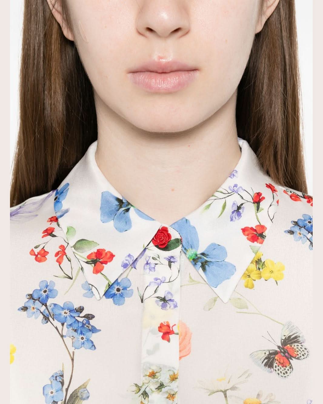 Alice + Olivia Willa Printed Blouse Glam Steals