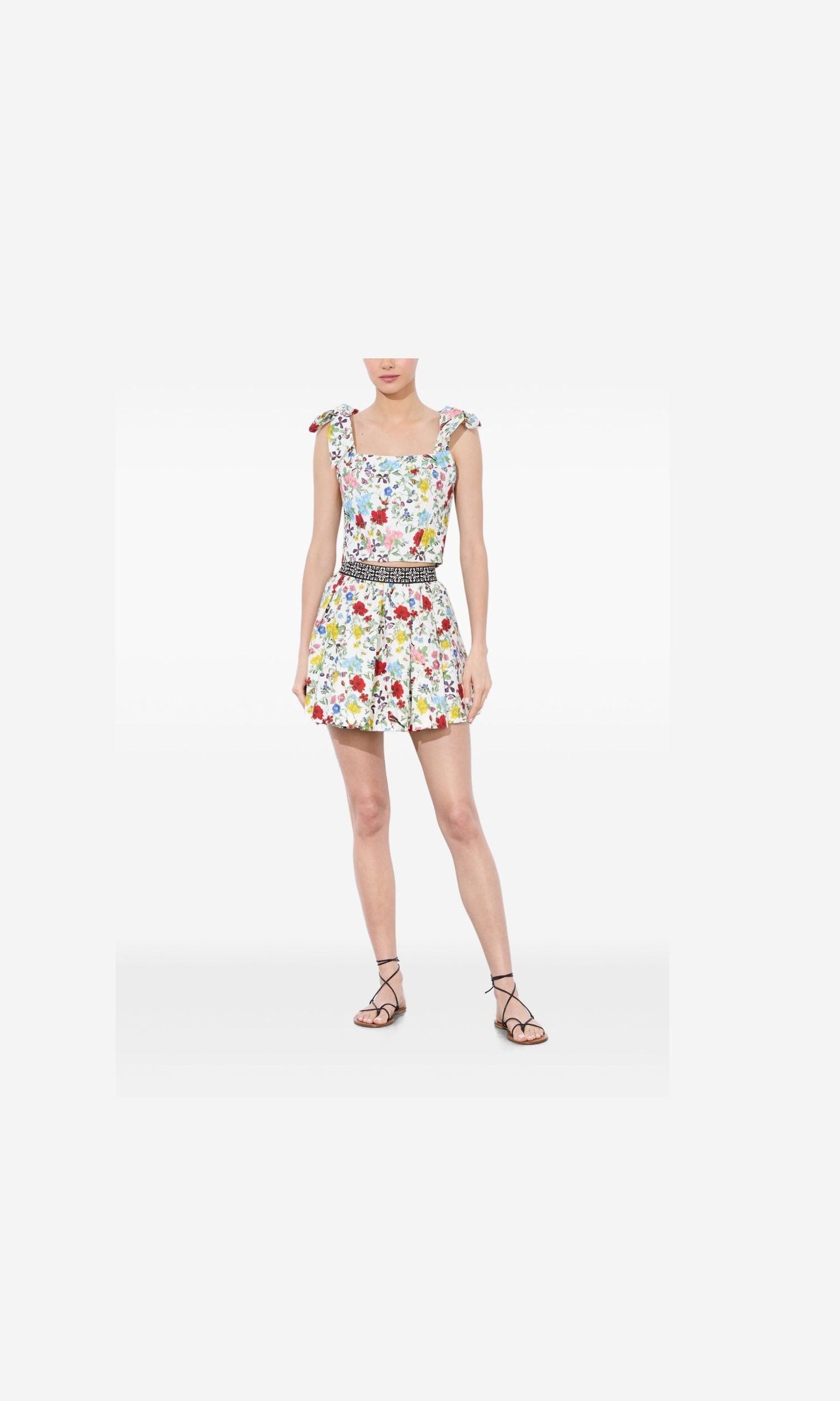 Alice + Olivia Skirt Multicolour Glam Steals