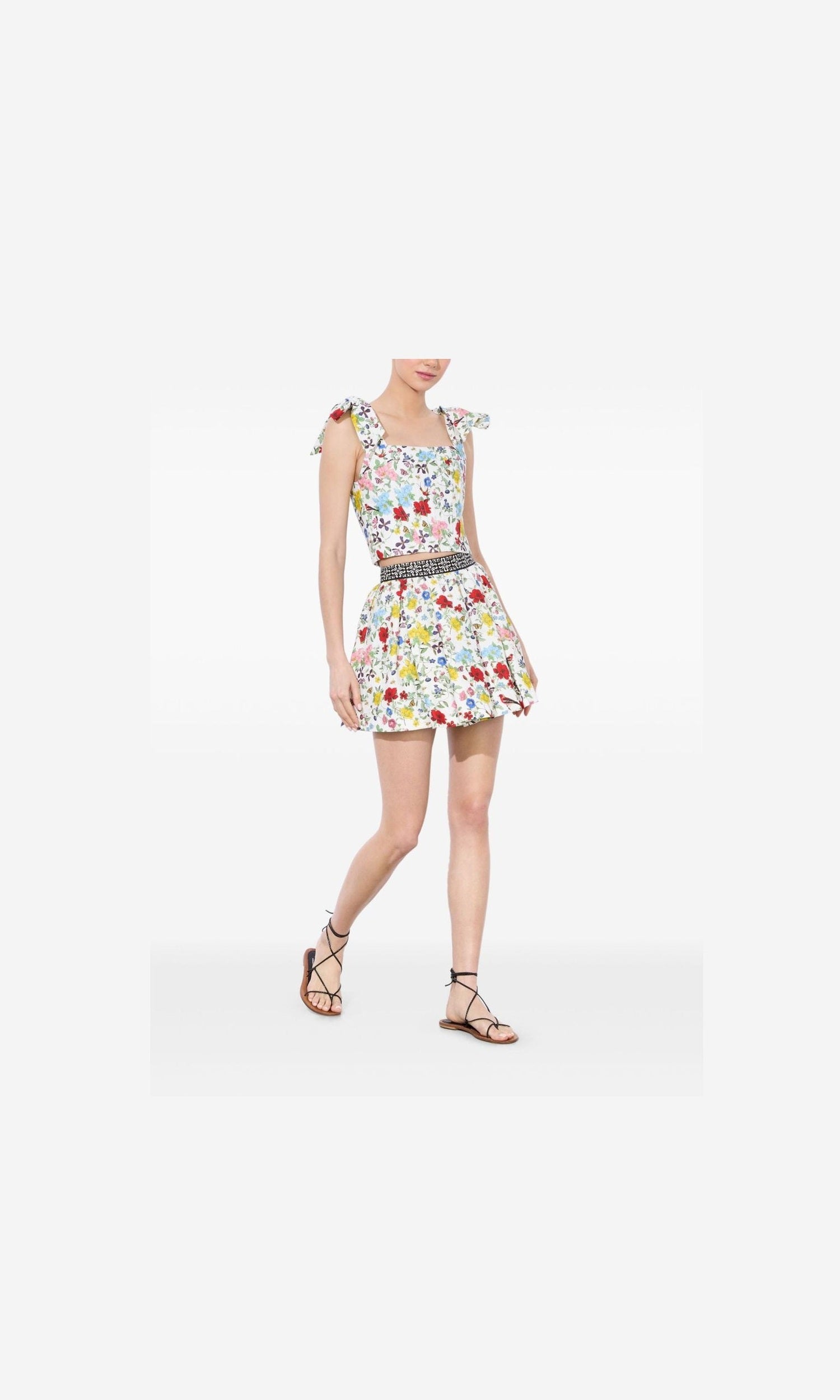 Alice + Olivia Skirt Multicolour Glam Steals